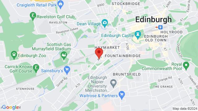 Karte der Umgebung von 171 Dalry Road, Edinburgh, EH11 2EB, United Kingdom,Edinburgh, United Kingdom, Edinburgh, SC, GB