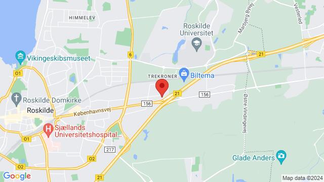 Map of the area around Industrivej 44C, 4000 Roskilde, Denmark