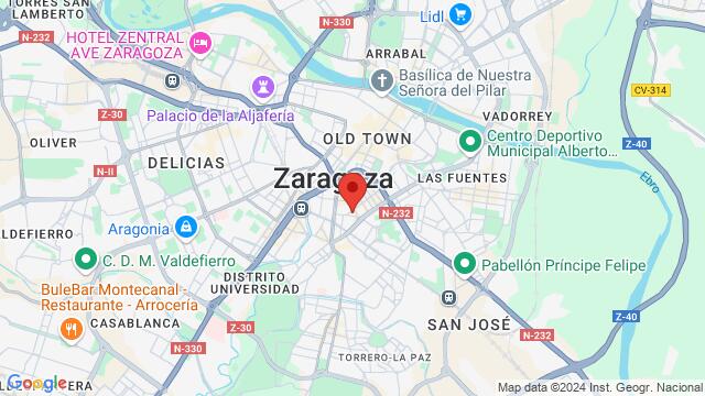 Map of the area around C. del Dr. Casas, 7, 50008 Zaragoza, Zaragoza , Zaragoza