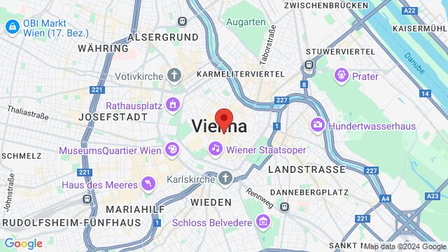 Map of the area around 6 Kärntner Straße, Wien, Wien, AT