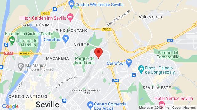 Map of the area around C. Metalurgia,47, Sevilla, Sevilla, España