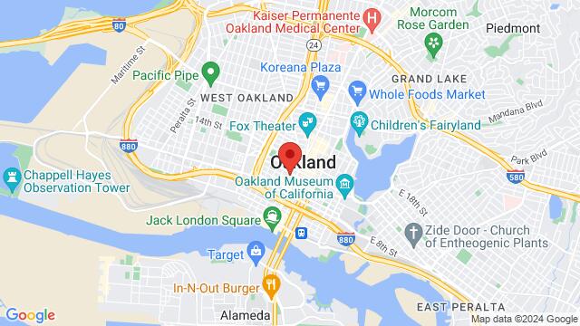 Map of the area around 1001 Broadway, 94607, Oakland, CA, United States