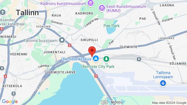 Map of the area around Ekspressions, Ülemiste tee, Lasnamäe, Tallinn, 11415 Harju Maakond, Eesti,Tallinn, Estonia, Tallinn, HA, EE