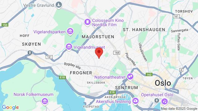 Map of the area around Briskebyveien 48, 0259 Oslo, Norge,Oslo, Norway, Oslo, OS, NO