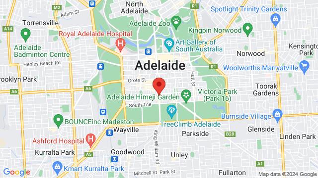 Map of the area around 362-398 King William St, Adelaide SA 5000, Australia,Adelaide, South Australia, Adelaide, SA, AU