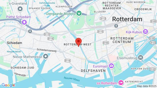 Map of the area around Mathenesserdijk 293, 3026 GB Rotterdam, Nederland,Rotterdam, Netherlands, Rotterdam, ZH, NL