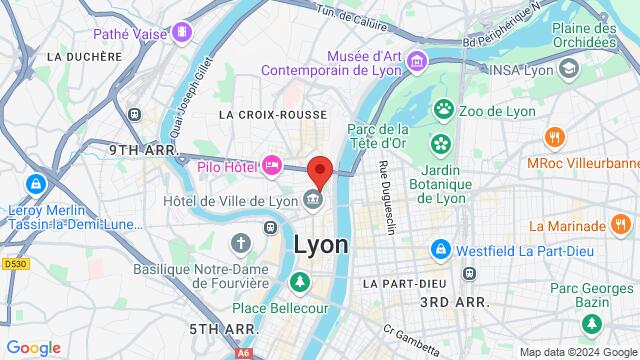 Mapa de la zona alrededor de 41 Rue René Leynaud, 69001 Lyon, France,Lyon, France, Lyon, RH, FR