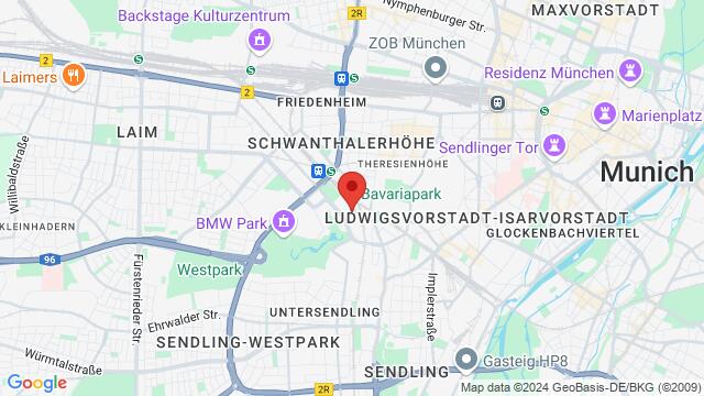 Map of the area around Adi-Maislinger-Straße 12, 81373 München, Deutschland,Munich, Germany, Munich, BY, DE