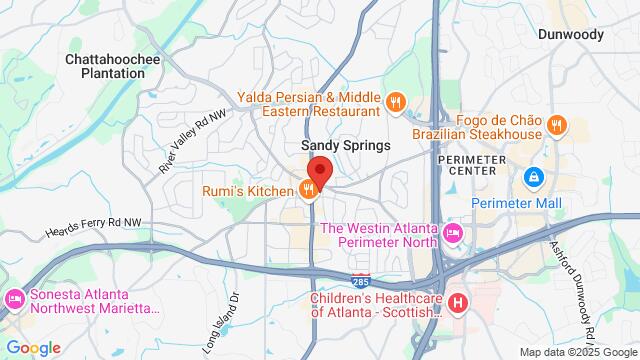 Map of the area around 290 Hilderbrand Drive, suite A5, 290 Hilderbrand Drive, suite A5, Atlanta, GA, 30328, United States