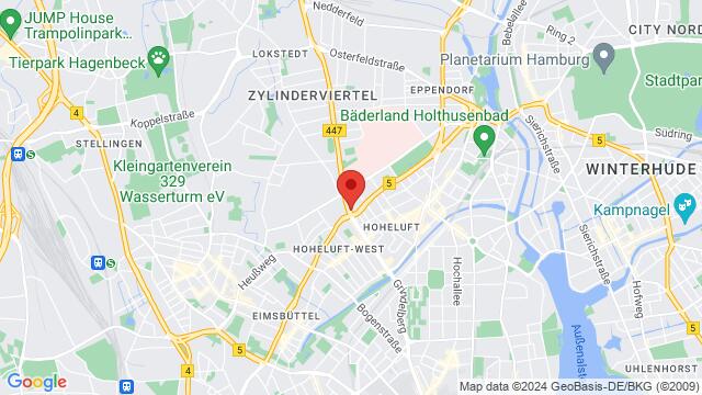 Map of the area around Hoheluftchaussee 108, 20253 Hamburg, Deutschland,Hamburg, Germany, Hamburg, HH, DE