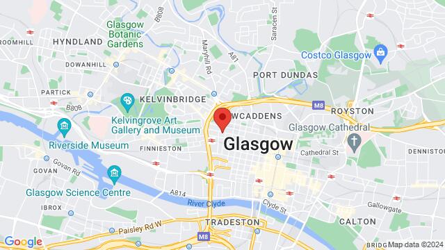 Map of the area around Nico?S Cafe Bar, 379 Sauchiehall Street, Glasgow, G2 3, United Kingdom,Glasgow, United Kingdom, Glasgow, SC, GB