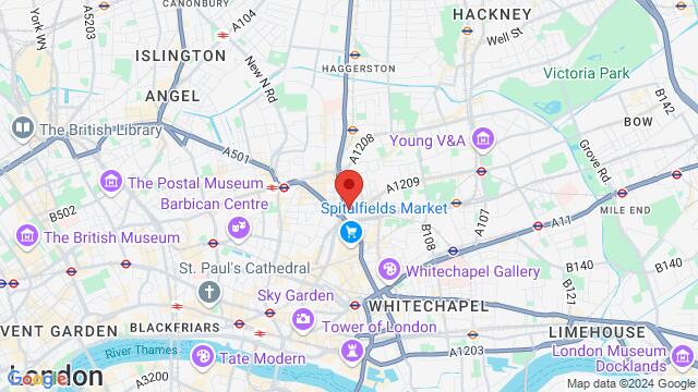 Map of the area around 2-10 Bethnal Green Road, E1 6GY, London, EN, GB