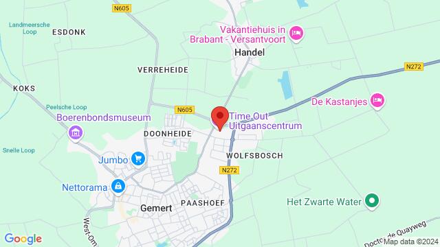 Mapa de la zona alrededor de Handelseweg 11, Gemert