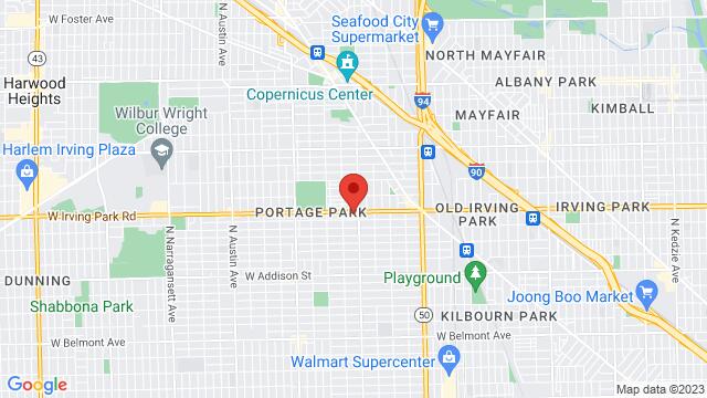 Kaart van de omgeving van 5215 West Irving Park Road, 60641, Chicago, IL, US