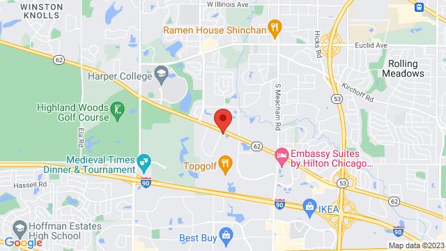 Mapa de la zona alrededor de Drink, 871 E Algonquin Rd, Schaumburg, IL, 60173, US