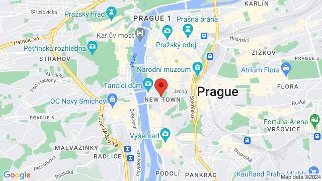 Map of the area around Karlovo náměstí 317/5,Prague, Czech Republic, Prague, PR, CZ